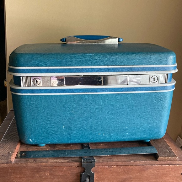 14x6x9 Vintage samsonite train make up travel case - Picture 3 of 12